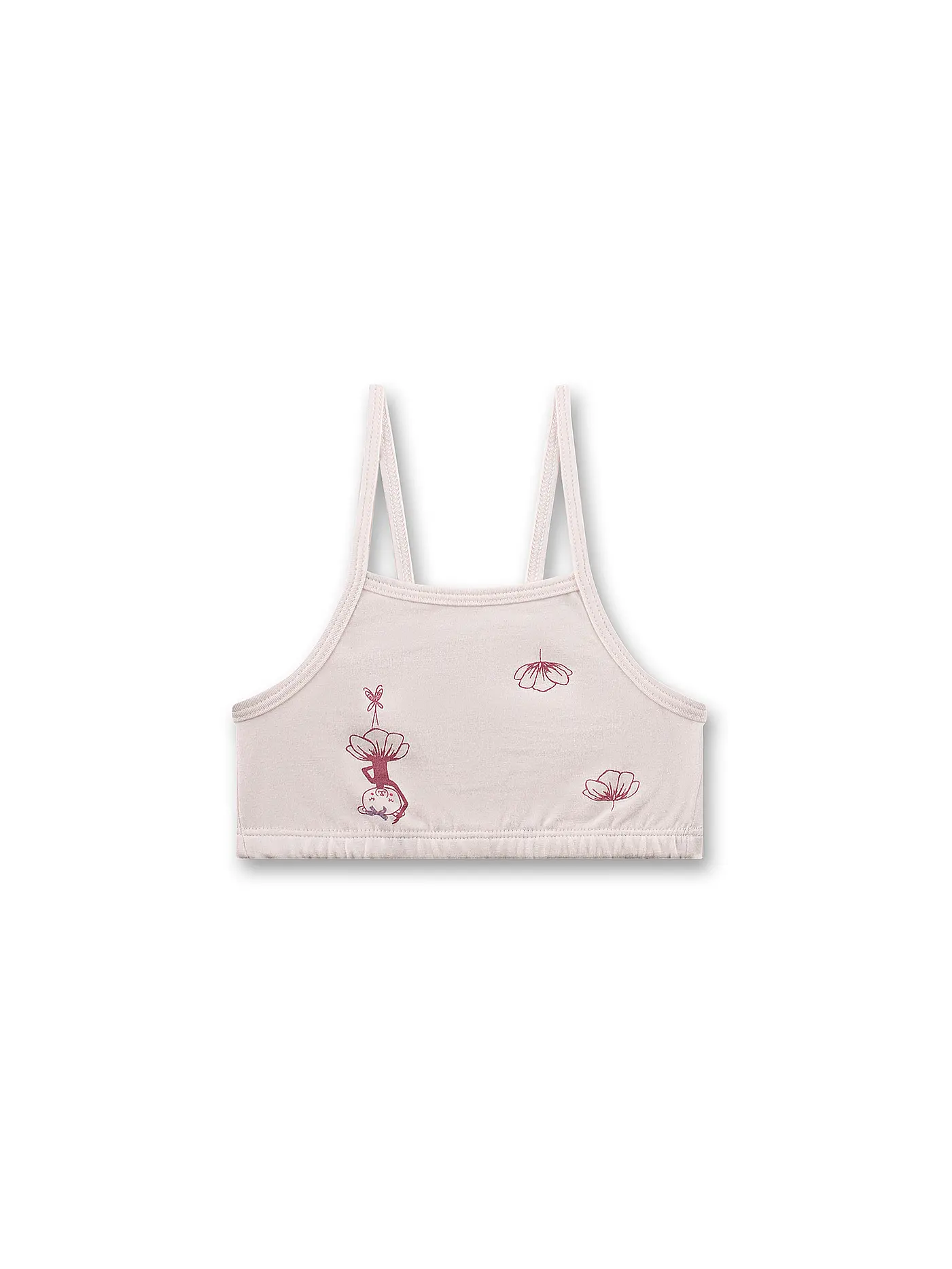 SANETTA | Mädchen Bustier rosy quarz | 